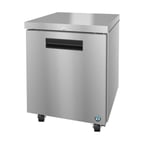 image of Hoshizaki UF27A 27" One Section Undercounter Freezer w/ 1 Solid Door, 1 Shelf, 7.21 cu. ft.