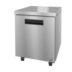 image of Hoshizaki UF27B-01 27" 1-Section Steelheart Series Undercounter Freezer w/ 1 Door, 7.2 cu. ft.