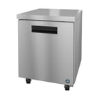 image of Hoshizaki UR27A 27" One Solid Door Undercounter Refrigerator, 7.21 cu. ft.