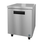 image of Hoshizaki UR27B 27" One Section Undercounter Refrigerator w/ 1 Door, 7.2 cu. ft.