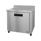 image of Hoshizaki WR36B-01 36" 1-Section Worktop Refrigerator w/ 1 Lockable Door, 9.9 cu. ft.