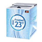 image of Howard-McCray FROSTER-B-25-HCB 26"W Black Horizontal Bottle Cooler