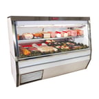 image of Howard-McCray R-CDS34N-10-LS-LED 120" Flat Refrigerated Deli Display Case