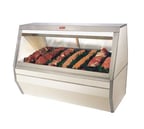 image of Howard-McCray R-CMS35-4-S-LED 50" Double Duty Flat Refrigerated Meat Display Case, Remote