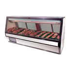 image of Howard-McCray R-CMS40E-4-LED 53" Single Duty Flat Refrigerated Meat Display Case, Remote
