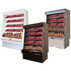 image of Howard-McCray R-OP35E-10L-LED 123" Remote Refrigerated Produce Display Case, White
