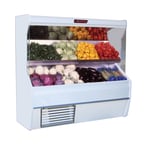 image of Howard-McCray R-P32E-10S-LED 122" Remote Refrigerated Produce Display Case, White
