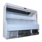 image of Howard-McCray R-P32E-8S-LED-BINS 98" Remote Refrigerated Produce Display Case, White