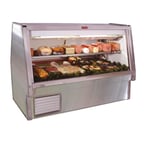 image of Howard-McCray SC-CDS34E-12-S-LED 149" Flat Refrigerated Deli Display Case