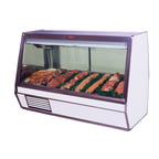 image of Howard-McCray SC-CMS32E-4-LED 50" Single Duty Flat Refrigerated Meat Display Case