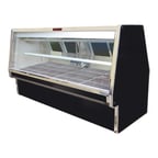 image of Howard-McCray SC-CMS34E-4-BE-LED 53" Double Duty Flat Refrigerated Meat Display Case