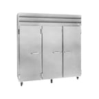 image of Howard-McCray SF75-FF 78" Three Section Self-Contained Reach-In Freezer w/ 3 Solid Doors, 75 cu. ft.