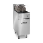 image of Imperial IFS-40 Floor Model Gas Tube Fired Fryer with 40 lbs, Millivolt Controls, 105.000 BTU