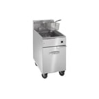 image of Imperial IFS-75-EU Full Pot Floor Model Electric Fryer w/ 75-lb., Thermostatic Controls, 2 Baskets