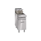 image of Imperial IHR-F75 19" Floor Model Gas Fryer, 75 lb.