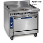 image of Imperial IHR-PL36-C 36" Gas Heavy Duty Range, 36" Full Griddle w/ Plancha, (1)Convection Oven, 65.000 BTU