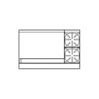 image of Imperial IR-2-G36-XB 48" Gas Restaurant Range w/ (2) Open Burners, 36" Griddle, (1) Standard Oven, (1) Cabinet Base,159.000 BTU 
