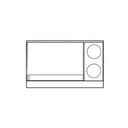 image of Imperial IR-2-G36T-E 48" Electric Restaurant Range