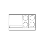 image of Imperial IR-4-G24T-E 48" Electric Restaurant Range