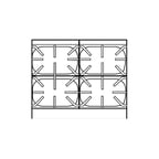 image of Imperial IR-4-S18-C 36" Gas Restaurant Range w/ (4) Wide Open Burners, (1) Convection Oven, 158.000 BTU