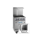 image of Imperial IR-4-XB 24" Gas Restaurant Range, (1) Cabinet, (4) Open Burners