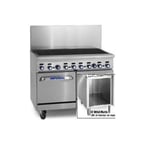 image of Imperial IR-48BR-XB-126 48" Gas Restaurant Range w/ 48" Full Charbroiler, (1) Standard Oven, (1) Cabinet Base, 155.000 BTU