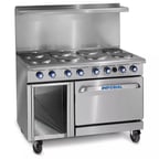 image of Imperial IR-8-E-XB 48" Electric Restaurant Range
