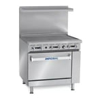 image of Imperial IR-G36T-E-C 36" Electric Restaurant Range