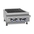 image of Imperial IRB-24 24" Countertop Gas Radiant Charbroiler w/ (4) Burners, 60.000 BTU