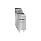 image of Imperial IRF-75-OP 19" Floor Model Gas Fryer, 75 lb.