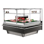 image of Infrico USA IDC-VBC90AARRCP 74" Double Duty Flat Refrigerated Meat Display Case