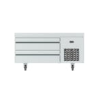 image of Infrico USA IUC-MSG48 48" 2 Drawers Refrigerated Chef Base w/ Marine Edge, 6.8 cu. ft.