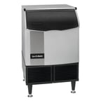 image of Ice-O-Matic ICEU220FA 25" Air Cooled Full Cube 238 lb Undercounter Ice Machine with 70 lb Bin