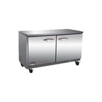image of IKON IUC61R 61" 2-Section Undercounter Refrigerator w/ 2 Doors, 15.5 cu. ft.