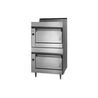 image of Jade JBR-236 Restaurant Type Bake & Roast Oven Gas Oven w/ 2 Standard Ovens, 1 Rack/Oven