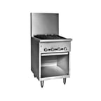 image of Jade JBR-36B 36" Gas Restaurant Range w/ 36" Charbroiler, (1) Open Cabinet Base, 90.000 BTU