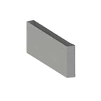 image of Jade SR-72-BIST 72" x 12" Stainless Steel Bistro Backguard Flue Riser without Shelves
