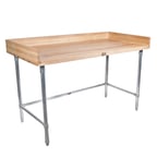 image of John Boos DNB09-X 72" Bakers Top Work Table