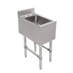 image of John Boos UBDS-2112 12" Underbar Sink Units