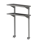 image of John Boos OSC26FK-1284 84" Cantilever Type Table-Mounted Overshelf