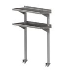 image of John Boos OSC26RK-1284 84" Cantilever Type Table-Mounted Overshelf