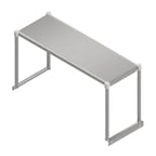 image of John Boos OSE16FK-1284 84" Table-Mounted Overshelf