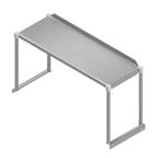 image of John Boos OSE16RK-1284 84" Table-Mounted Overshelf