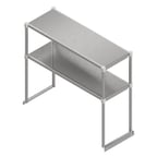 image of John Boos OSE26FK-1284 84" Table-Mounted Overshelf
