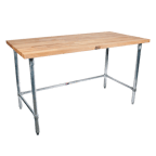 image of John Boos SNB05-X Wood Top Work Table