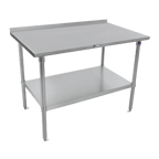 image of John Boos ST6R1.5-2436SSW Stainless Steel Top " 36" - 38" Work Table