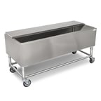 image of John Boos UBBB-2460-X 60" Underbar Beer Bin, Ice Cooled