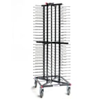 image of JackStack JS104/9 PIZZA Mobile Pizza Pan/Screen Rack with 104 Total Pizza Capacity