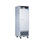 image of Kool-It KBSR-1 26" One Section Reach-In Refrigerator w/ Solid Door, Bottom Mounted, Stainless Steel, 19 cu. ft.