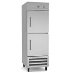 image of Kelvinator KCHRI27R2HDR 26" One Section Reach-In Refrigerator w/ 2 Solid Half Doors, Bottom Mounted, Stainless Steel, 23 cu. ft.